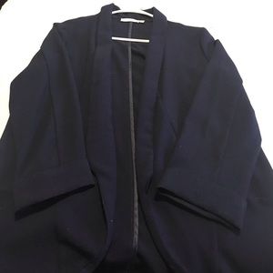 Lush navy blazer/cardigan